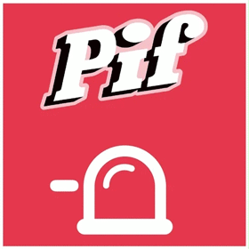 Gif animé Pif le chien gyrophare